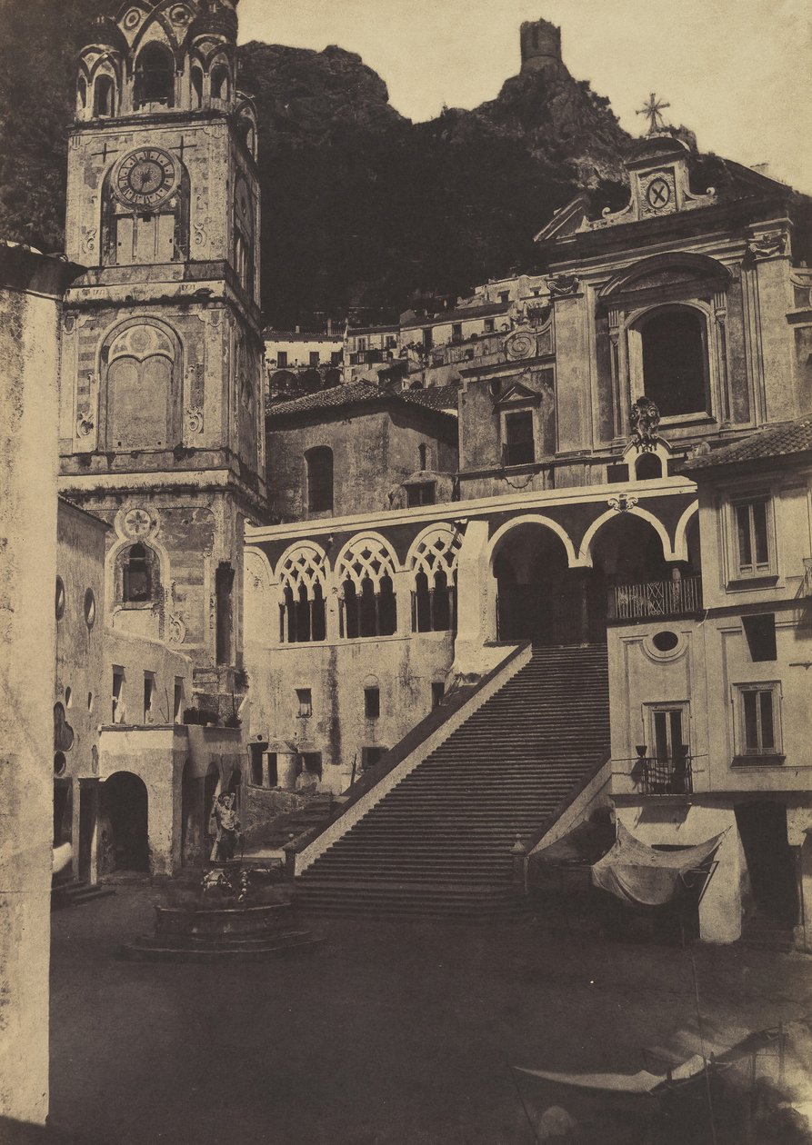 Amalfi, Catedral, 1853. de Firmin Eugène Le Dien