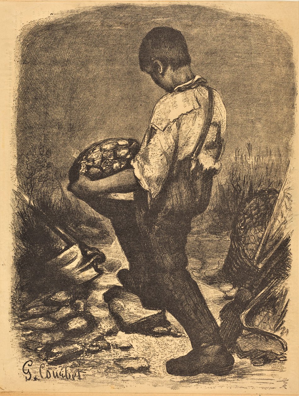 O quebrador de pedras de Firmin Gillot