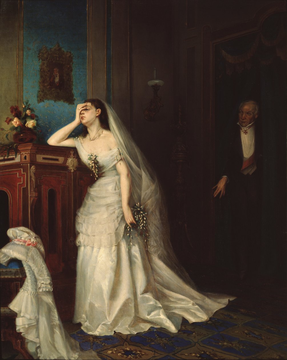 Após o casamento, 1874 de Firs Sergeevich Zhuravlev