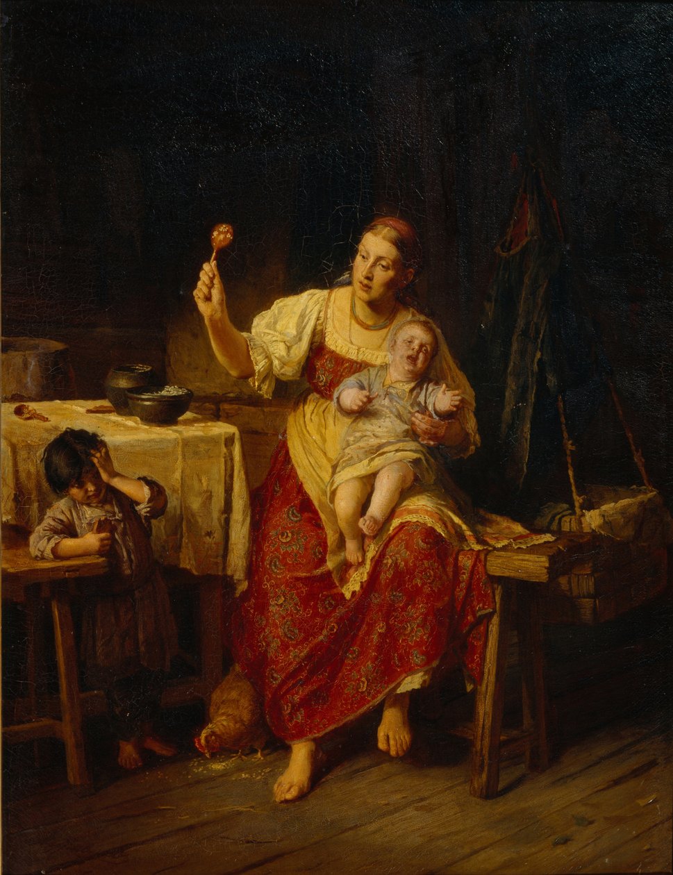 A madrasta, 1874 de Firs Sergeevich Zhuravlev