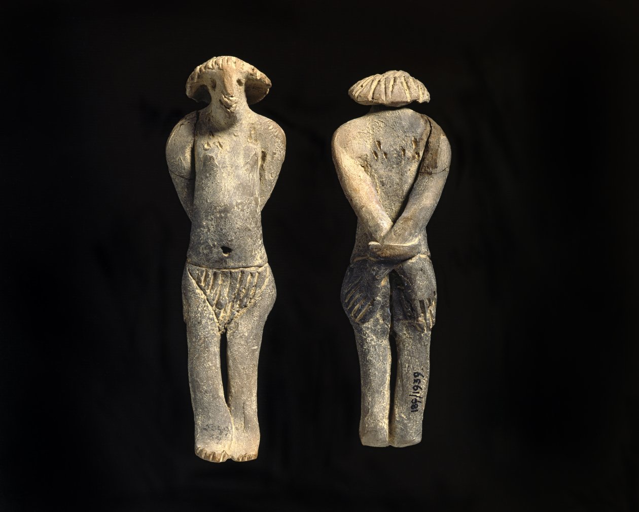 Figura de Execução, Reino Médio (argila) de First Intermediate Period Egyptian