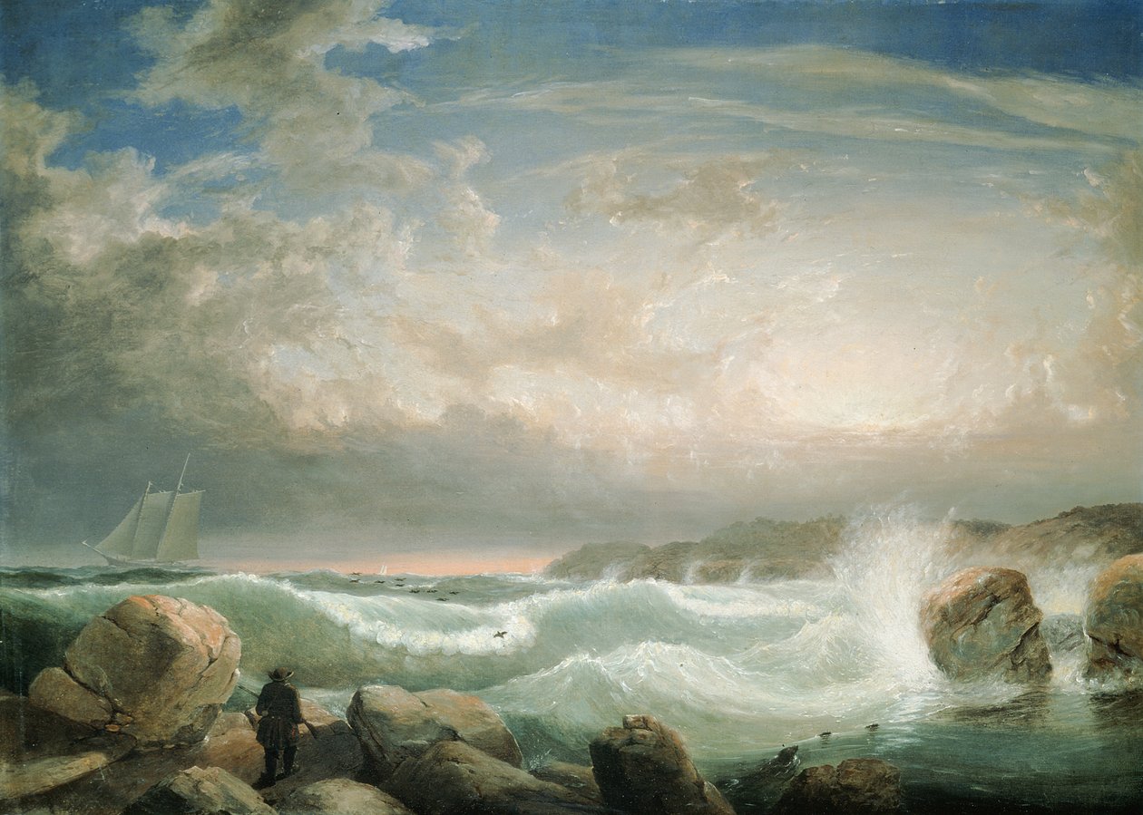 Rafe "s Chasm, Gloucester, Massachusetts de Fitz Henry Lane