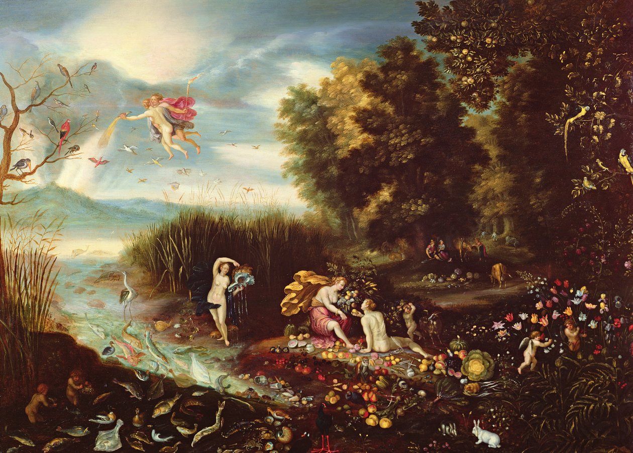 Os quatro elementos de Flemish School