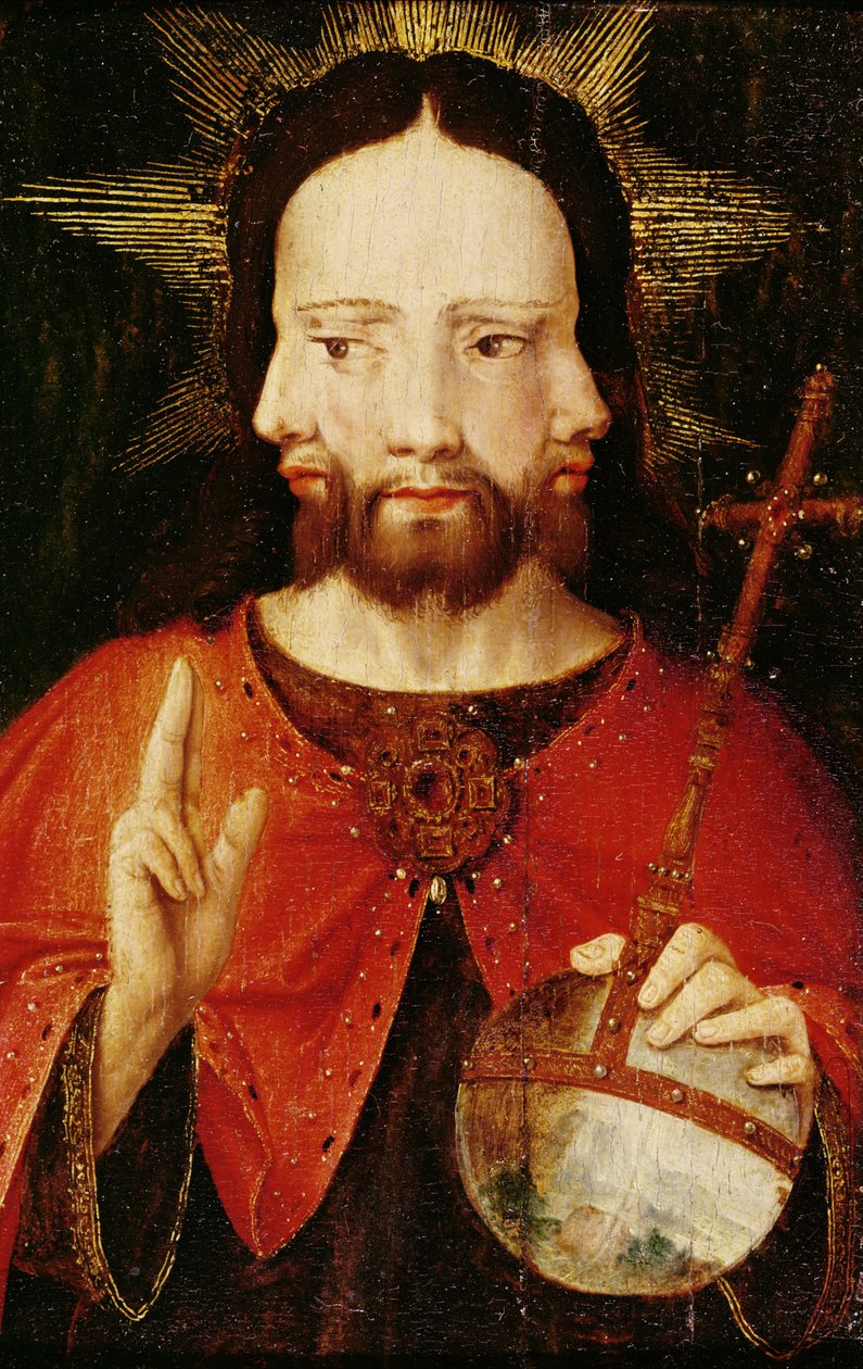 A Trindade c.1500 de Flemish School