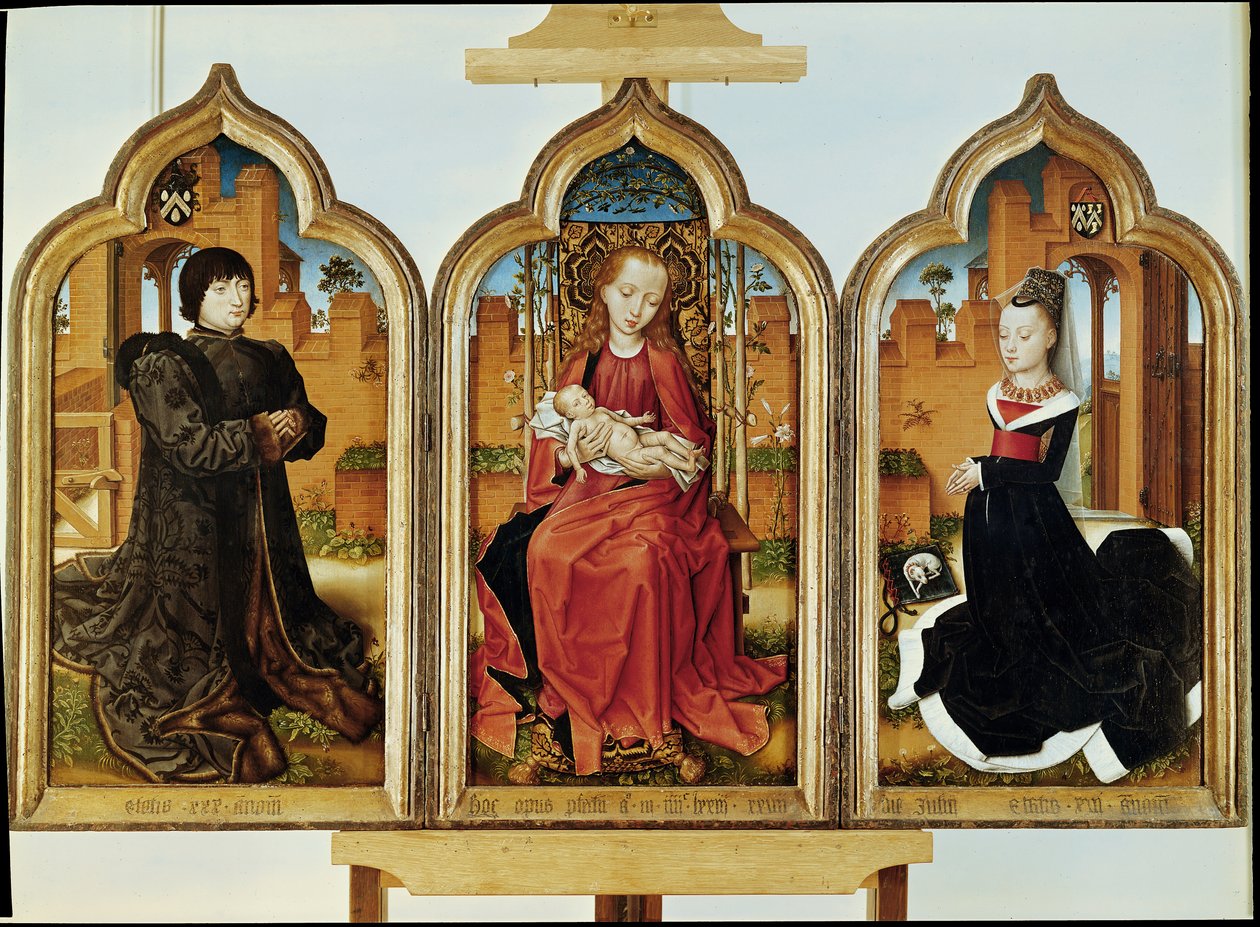 Tríptico de Jean de Witte, 1473 de Flemish School