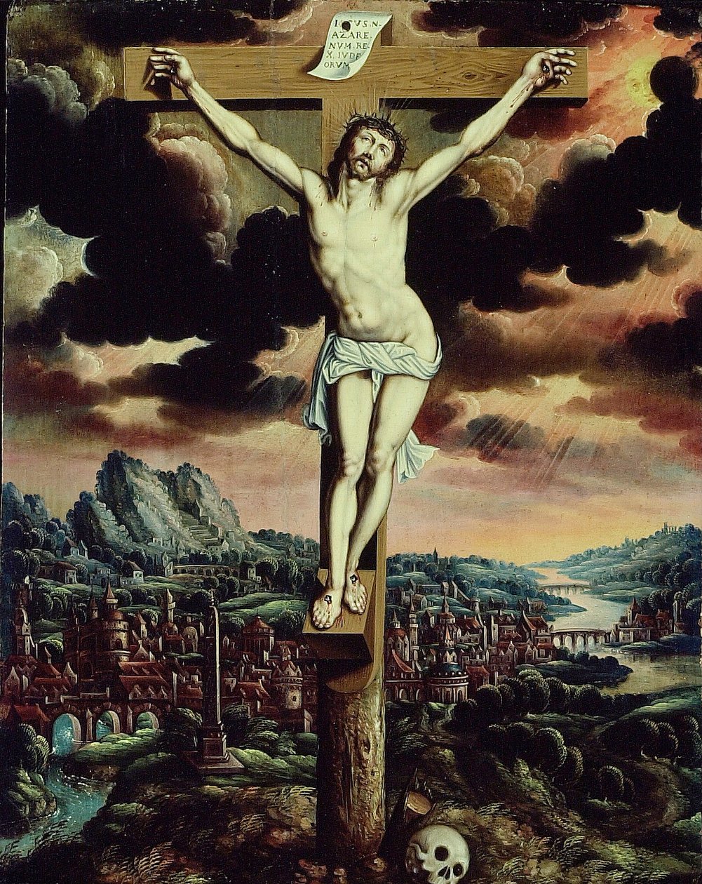 Cristo na Cruz de Flemish