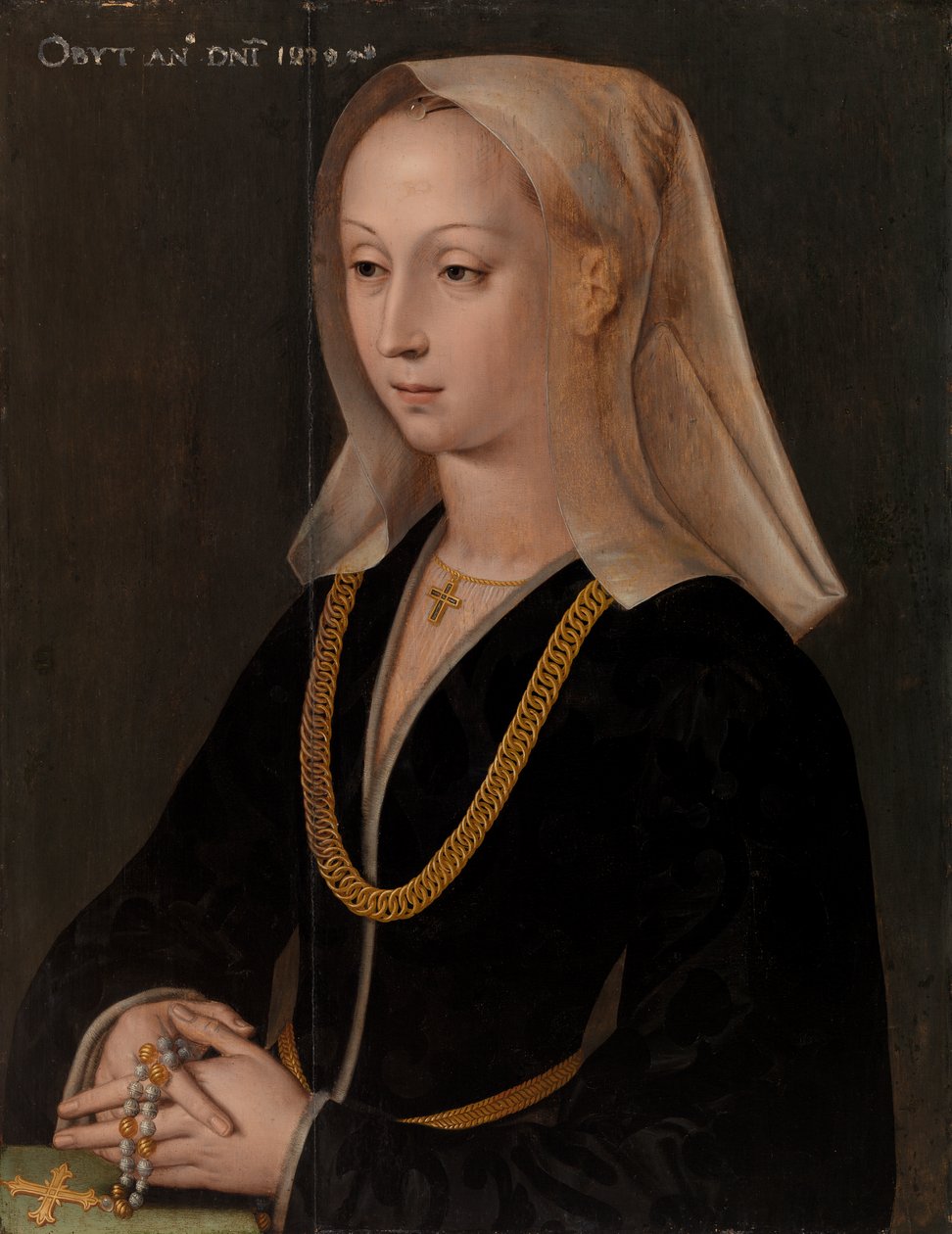 Retrato de uma mulher de Flemish Master, Cologne Master