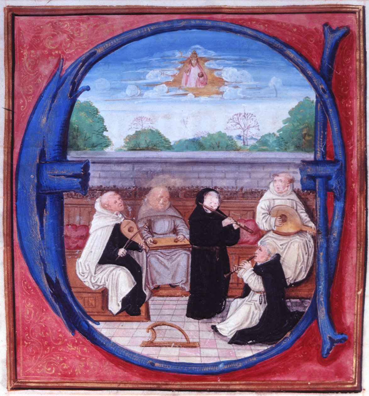Acrescentar.15426 fol.86 Concerto das Cinco Encomendas de Flemish School