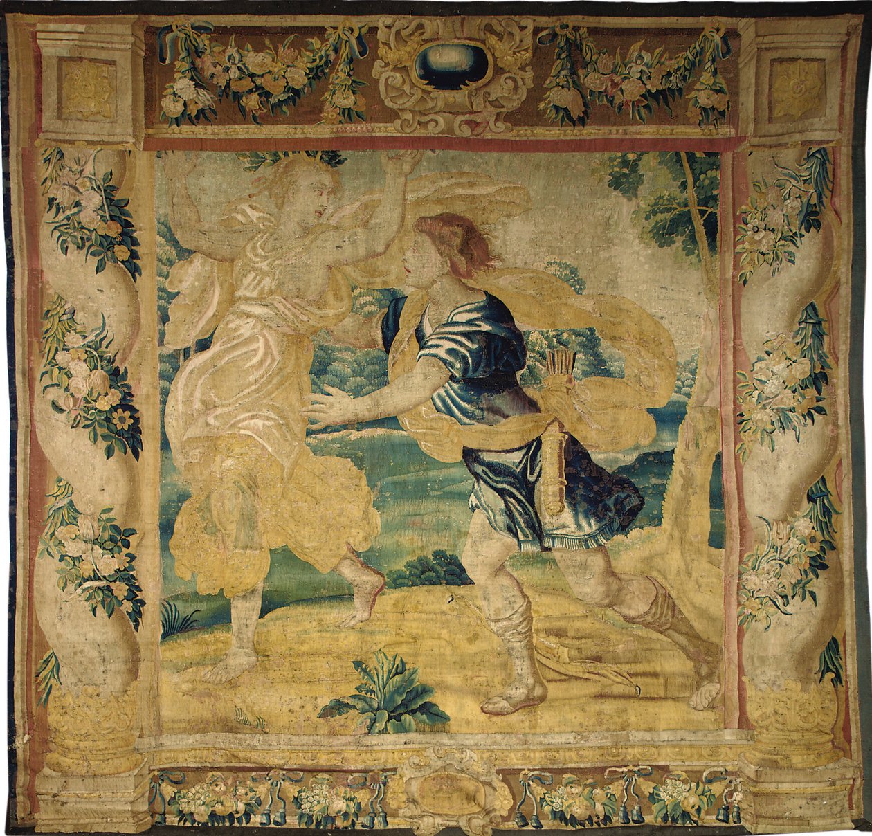 Tapeçaria mitológica de Bruxelas, meados do século XVII de Flemish School
