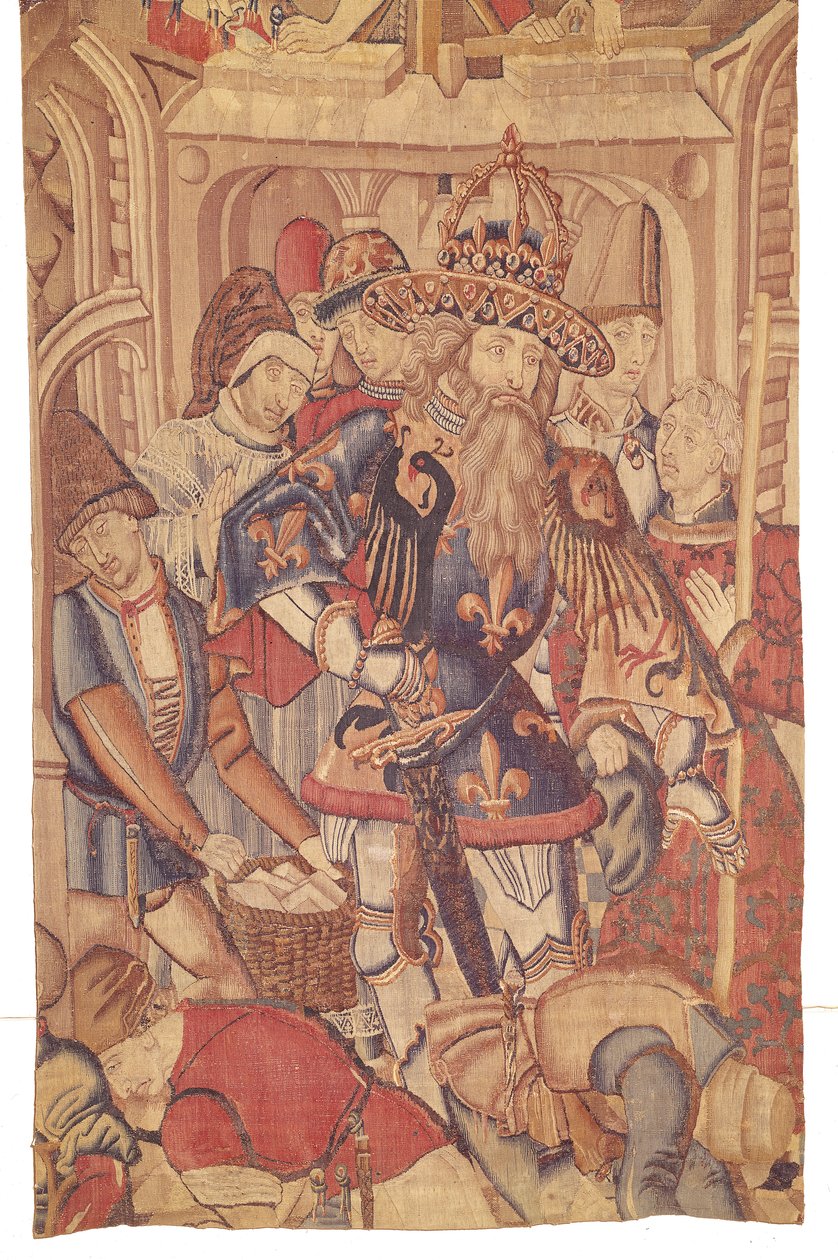 Charlemagne (742-814) Oficina Tournai de Flemish School