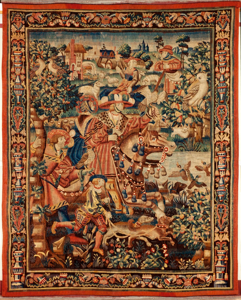 Tapeçaria flamenga. Século XVI. de Flemish School