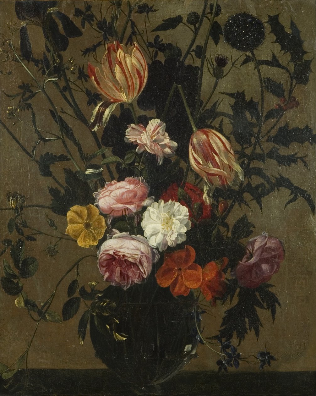 Peça floral de Flemish School