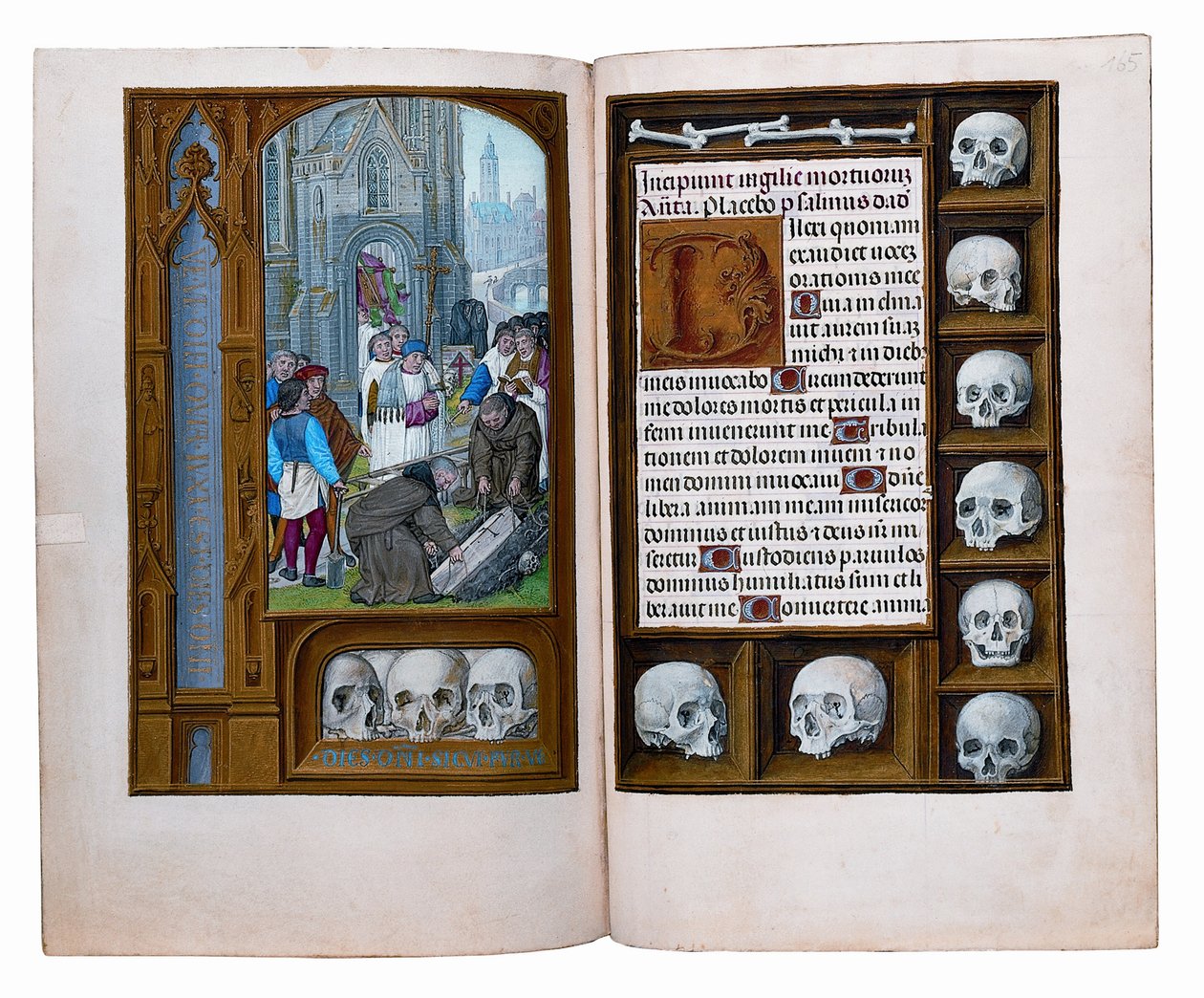 Fólios do Livro de Horas de Rothschild, Ghent ou Bruges, c.1505 de Flemish School