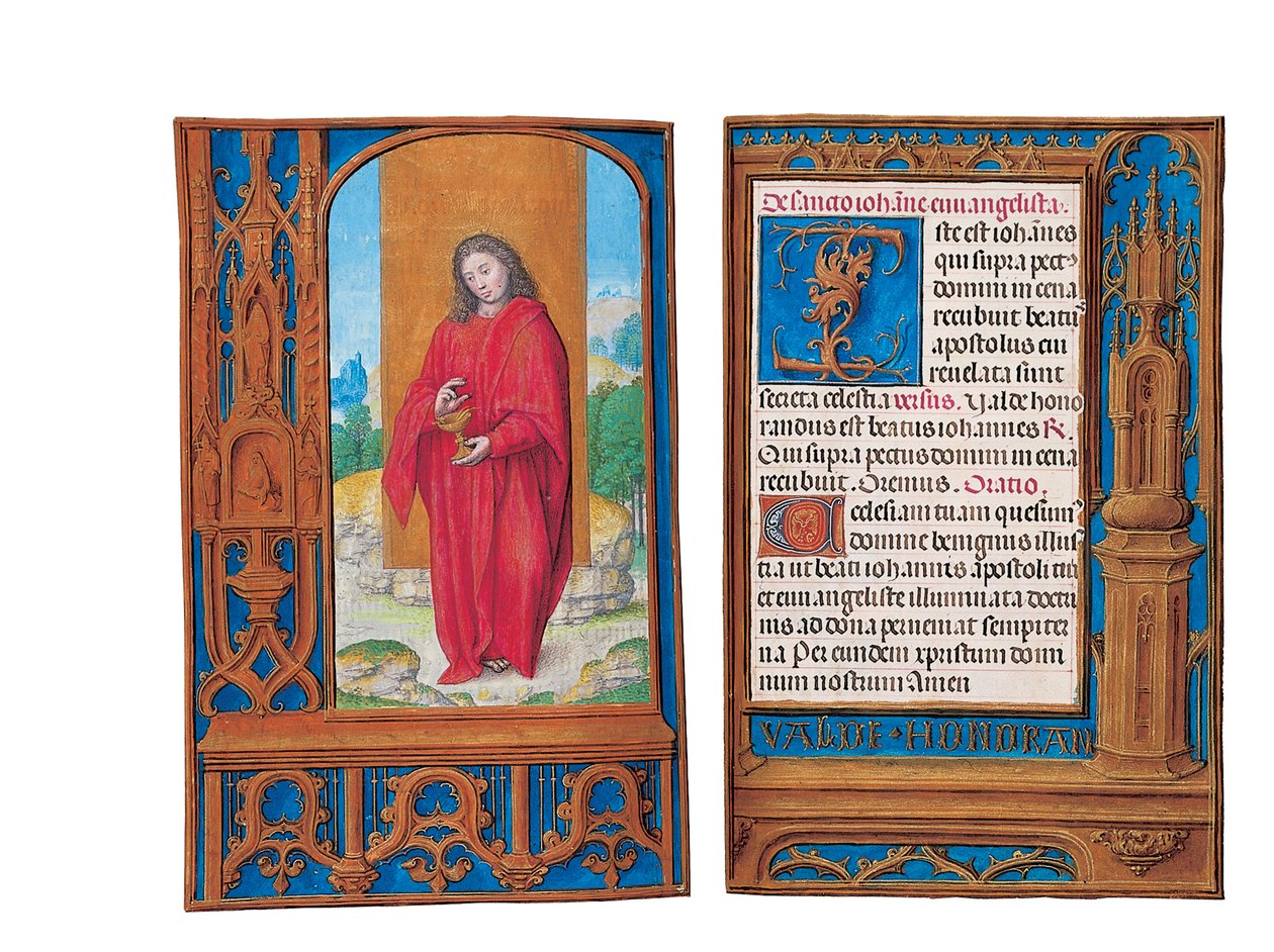 Fólios do Livro de Horas de Rothschild, Ghent ou Bruges, c.1505 de Flemish School