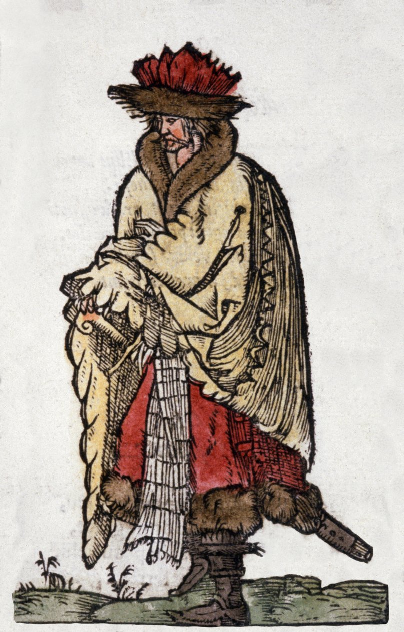 Habitante de Moscovo de Flemish School