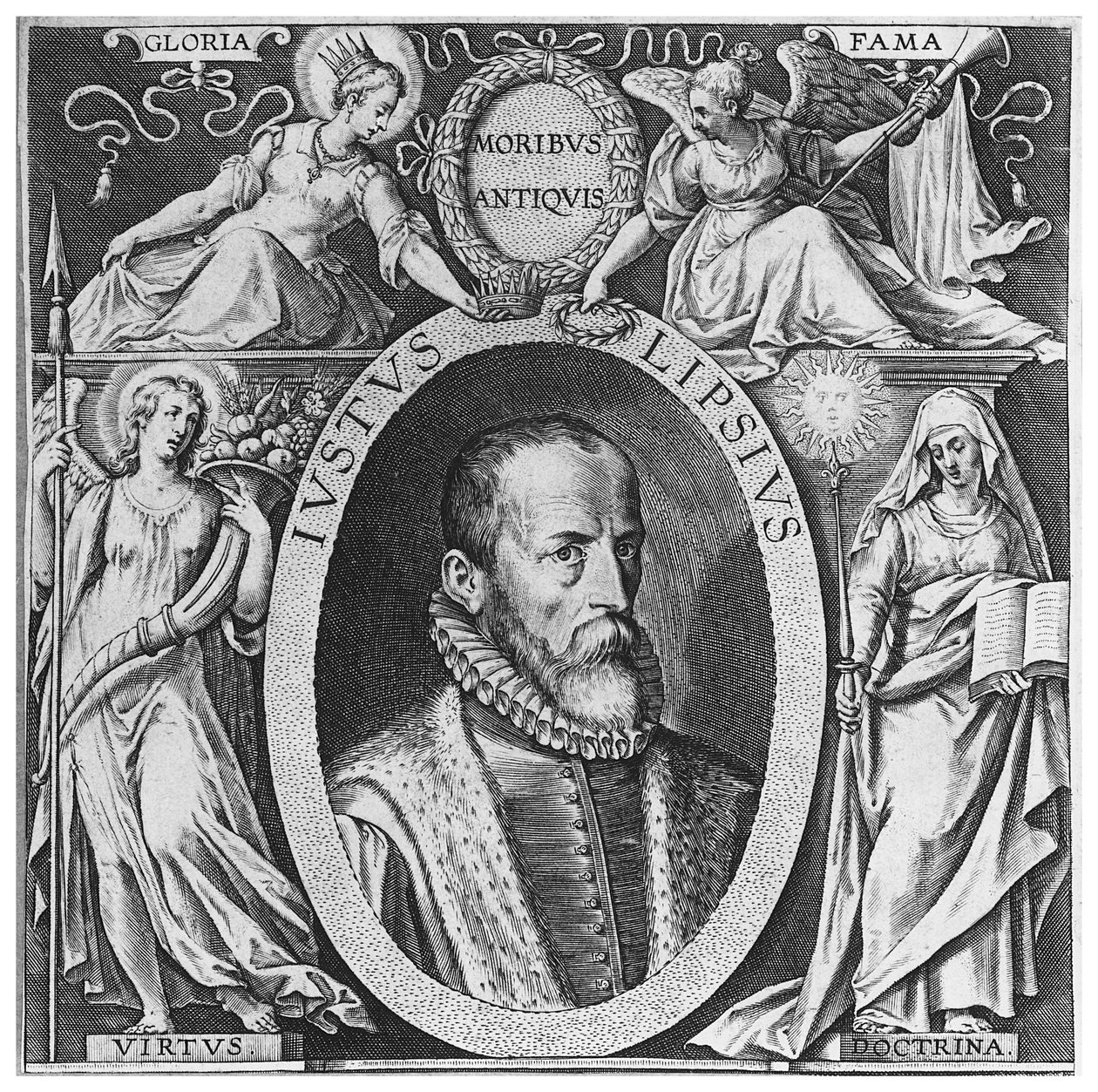 Justus Lipsius (gravura) de Flemish School