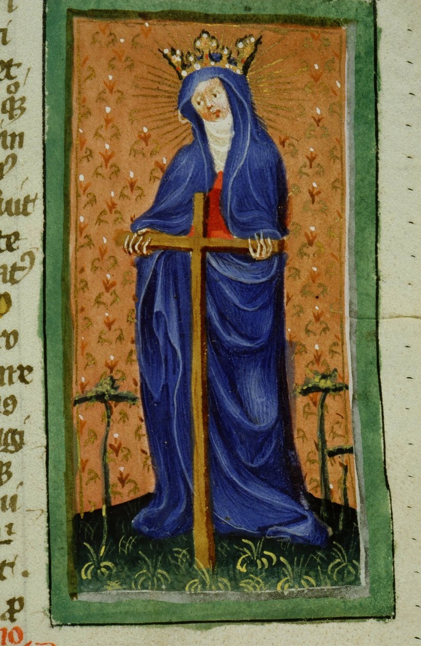 Sra. Gen 1111 Página da Legenda Aurea, Bruges, c.1400-10 de Flemish School