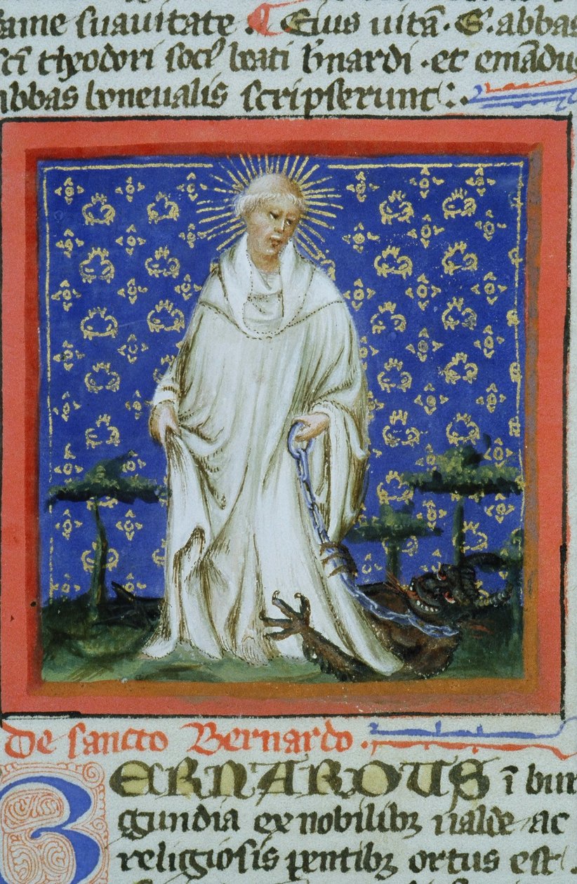 Sra. Gen 1111 Página da Legenda Aurea, Bruges, c.1400-10 de Flemish School