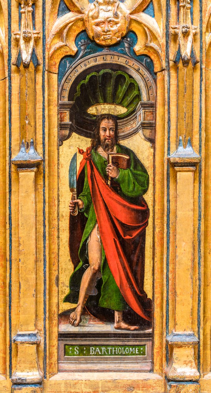 Arca relicário, São Bartolomeu (Bartolomeu) de Flemish School