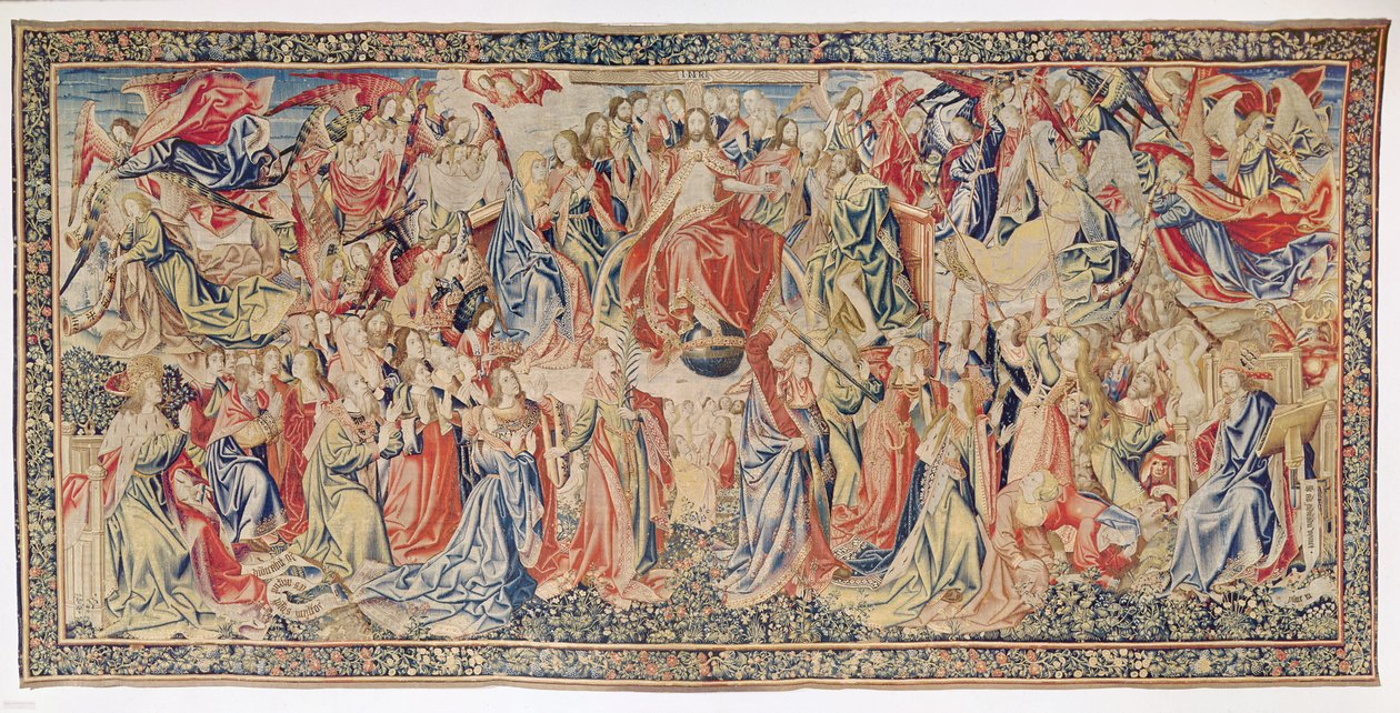O Juízo Final: A Redenção do Homem, Workshop de Bruxelas, do século XV a XVI de Flemish School