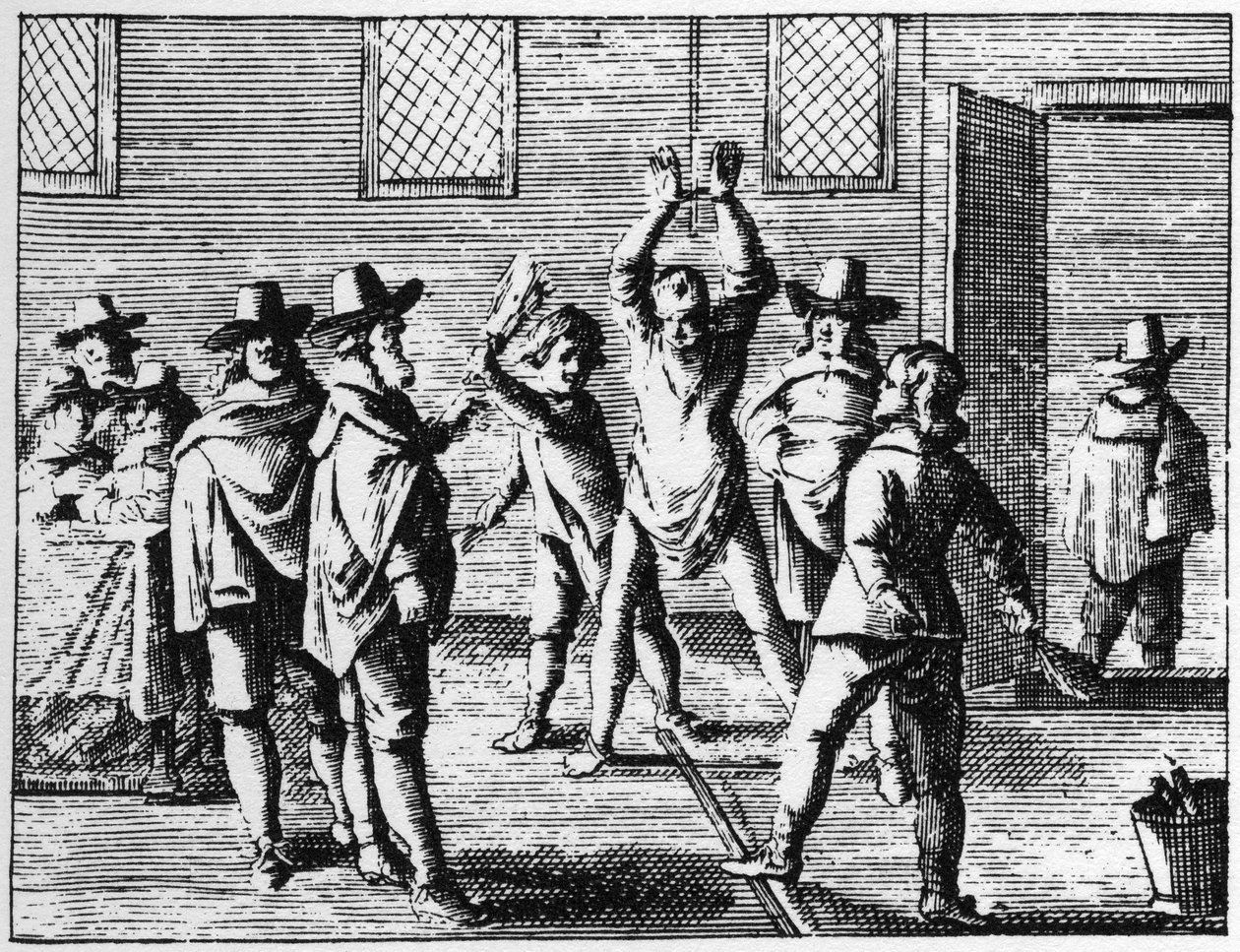 Wizard Whipping by Children - Gravação de 1725 em "La Sorcellerie demasquee" (