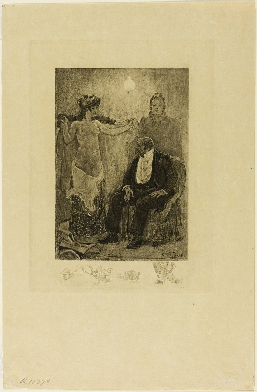 Entre Actos ou a Inglesa do Novo Ballet de Félicien Rops
