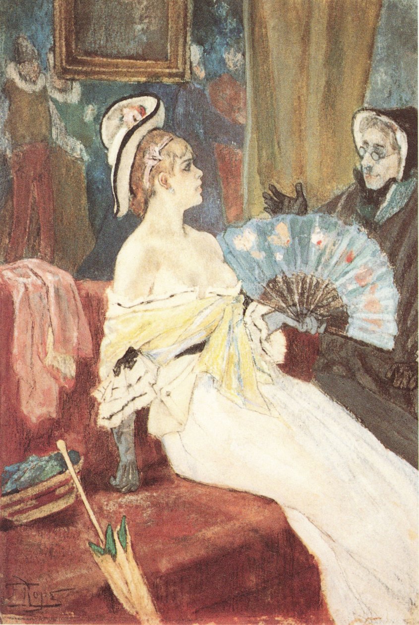 O representante autorizado de Félicien Rops