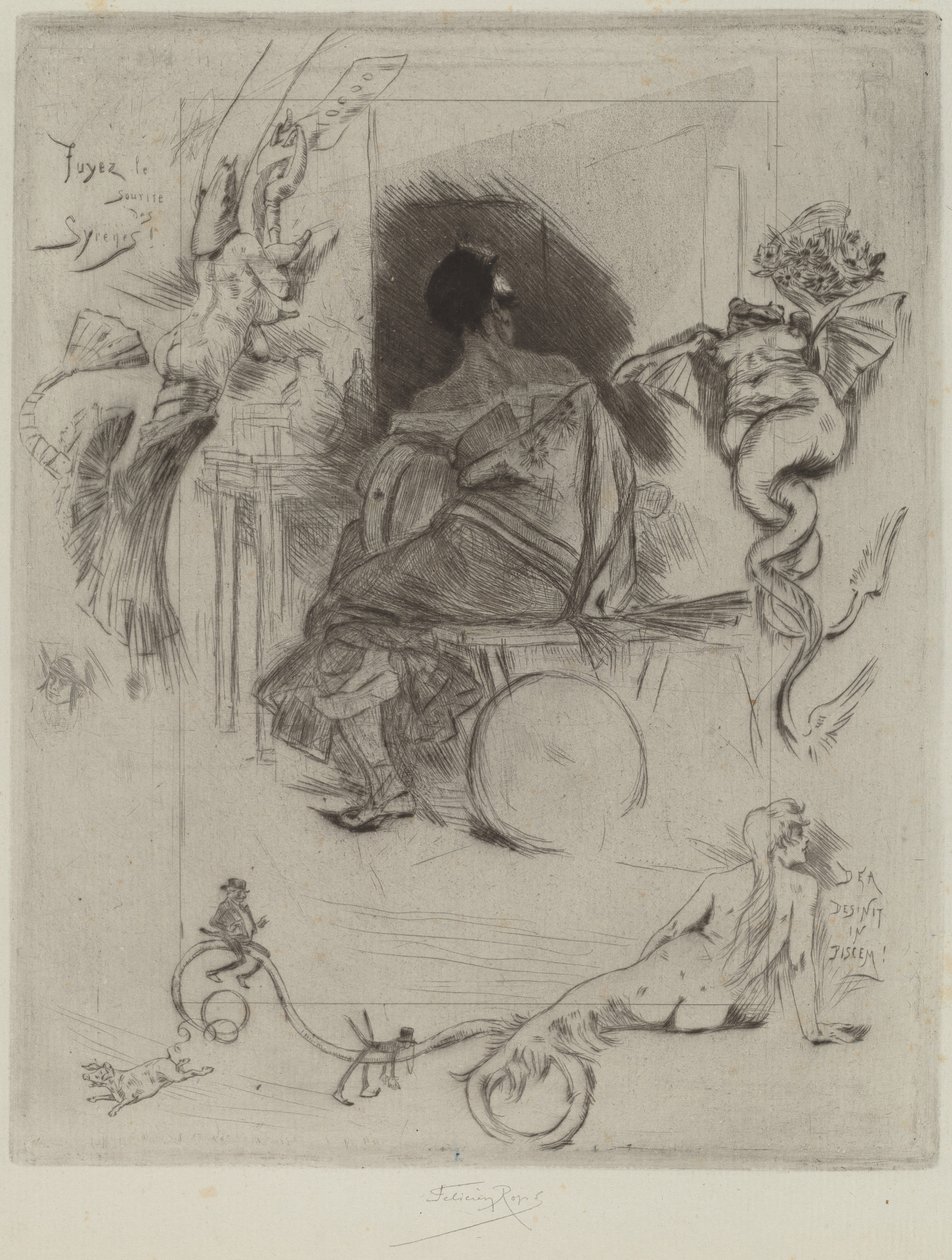 A Última Maja de Félicien Rops