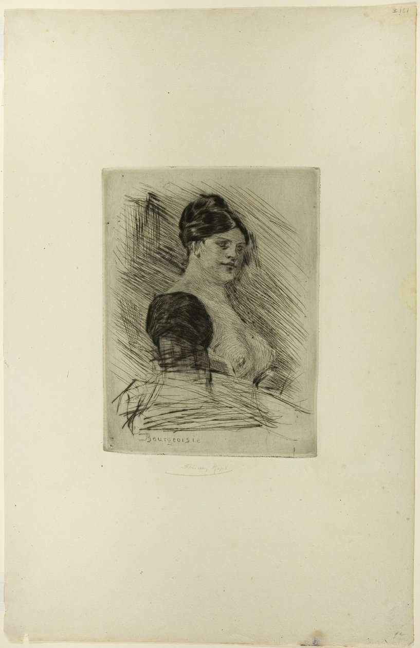 Classe média de Félicien Rops