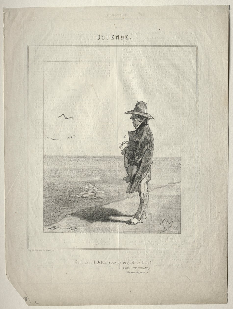 Ostend. Sozinho com lócus sob o olhar de Deus! de Félicien Rops