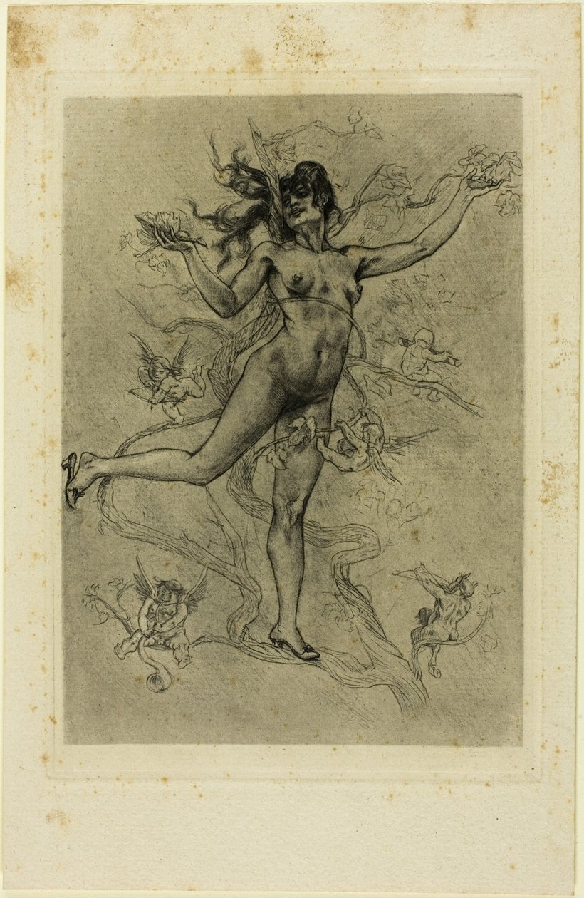 O Grapeleaf de Félicien Rops