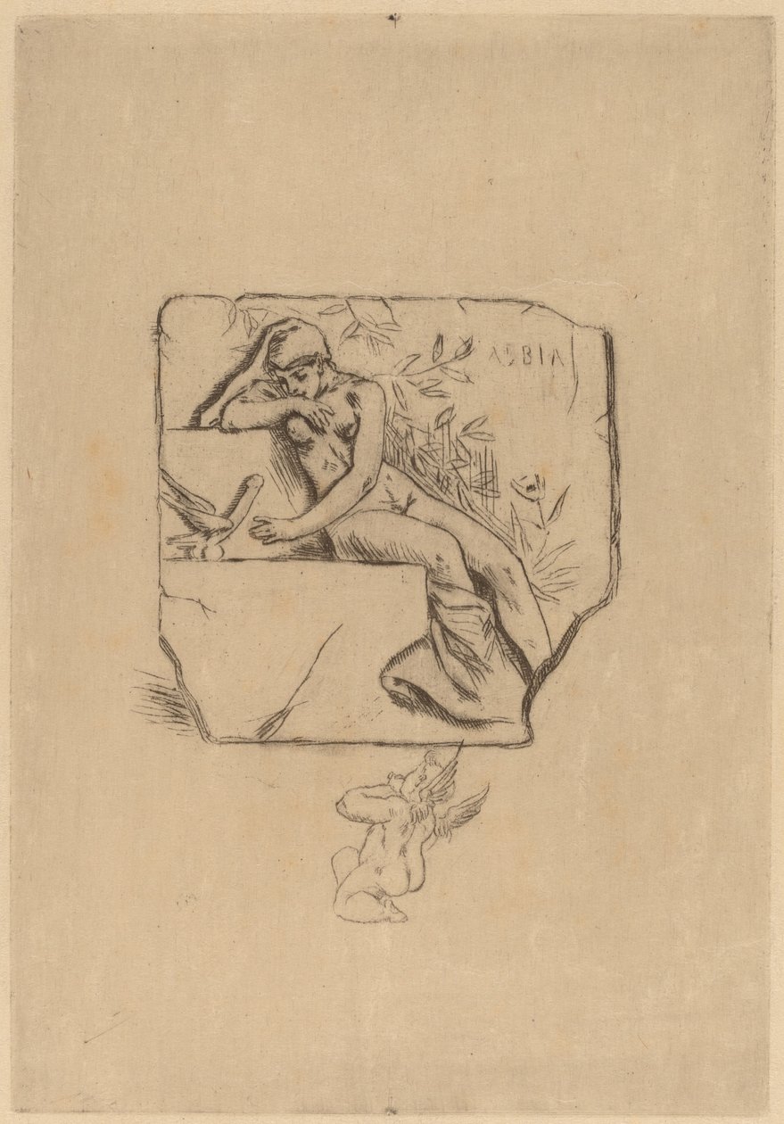 O Pardal de Lesbie O Pardal de Lesbie. de Félicien Rops