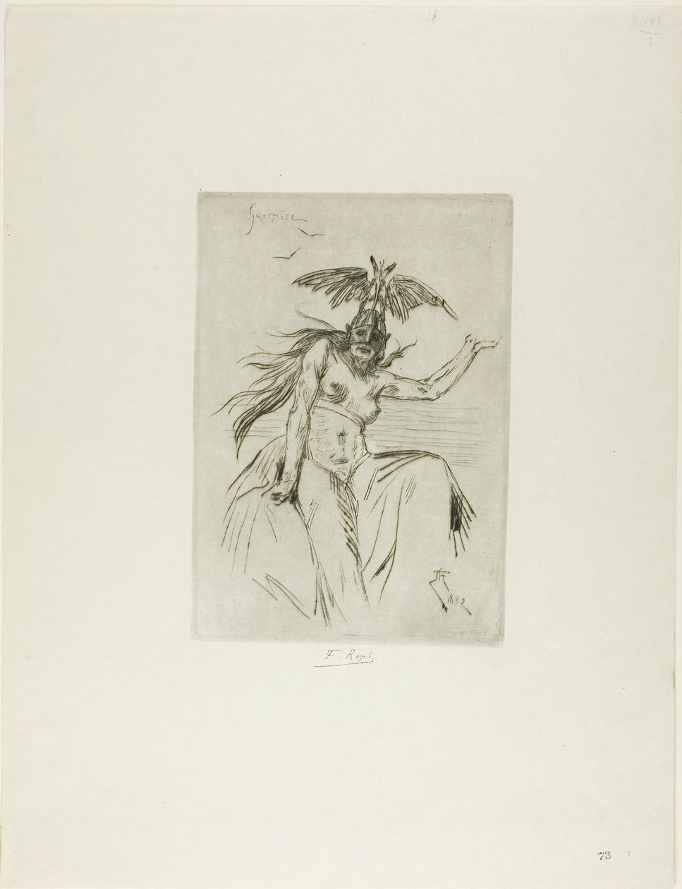 Guerreira de Félicien Rops