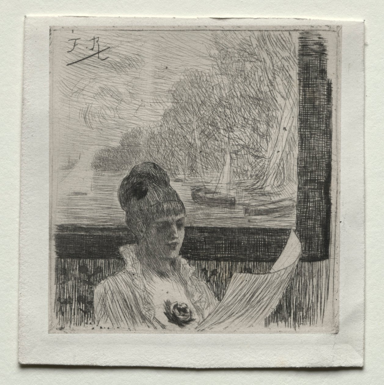 Mulher jovem de Félicien Rops