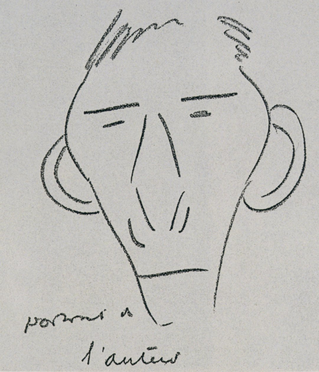 Auto-retrato de Félix Fénéon