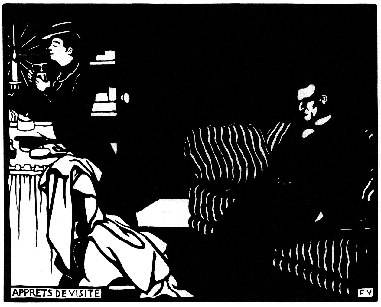 Interrupções Intimidades VIII de Félix Valloton