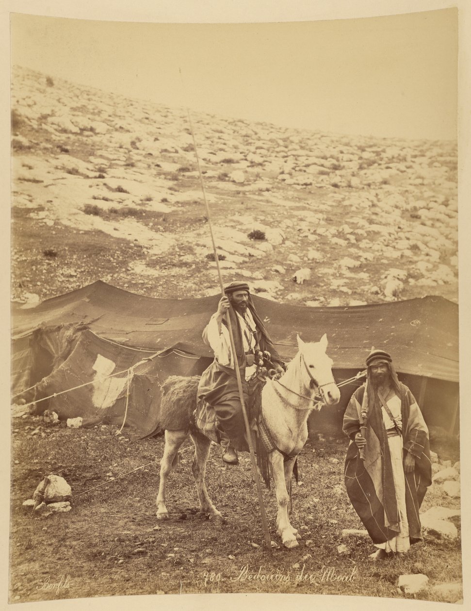 Beduínos de Moab de Félix Bonfils