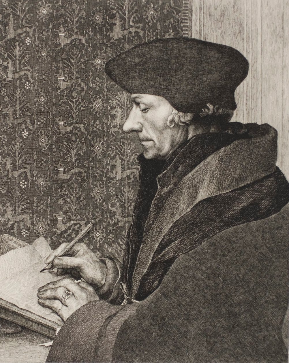 Erasmo de Félix Henri Bracquemond