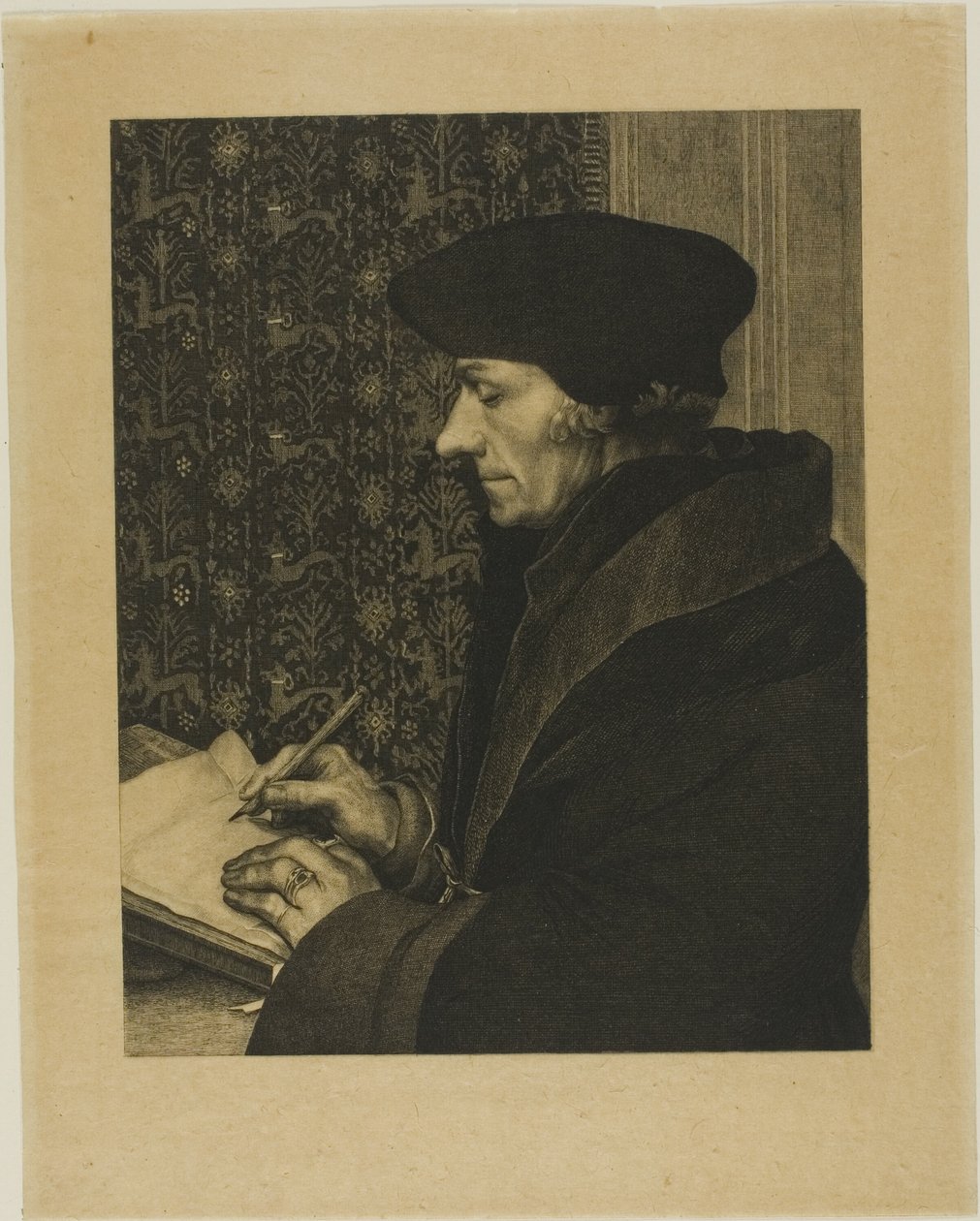 Erasmo de Félix Henri Bracquemond
