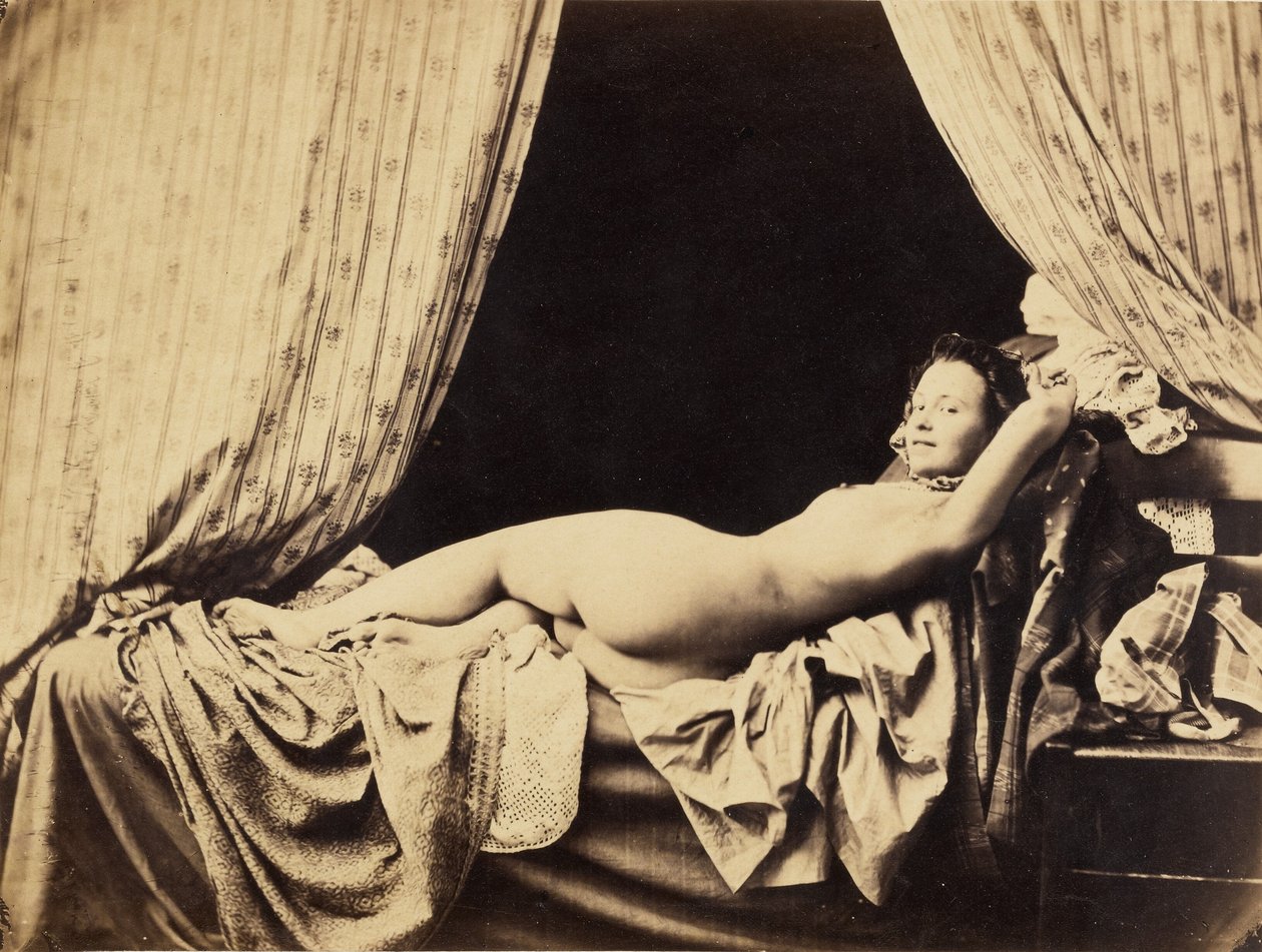 Nu feminino de Félix Jacques Moulin