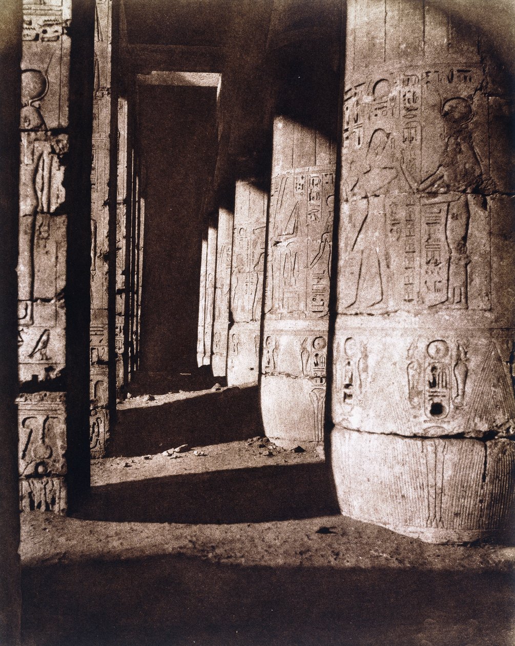 Medinet-Abou de Félix Teynard