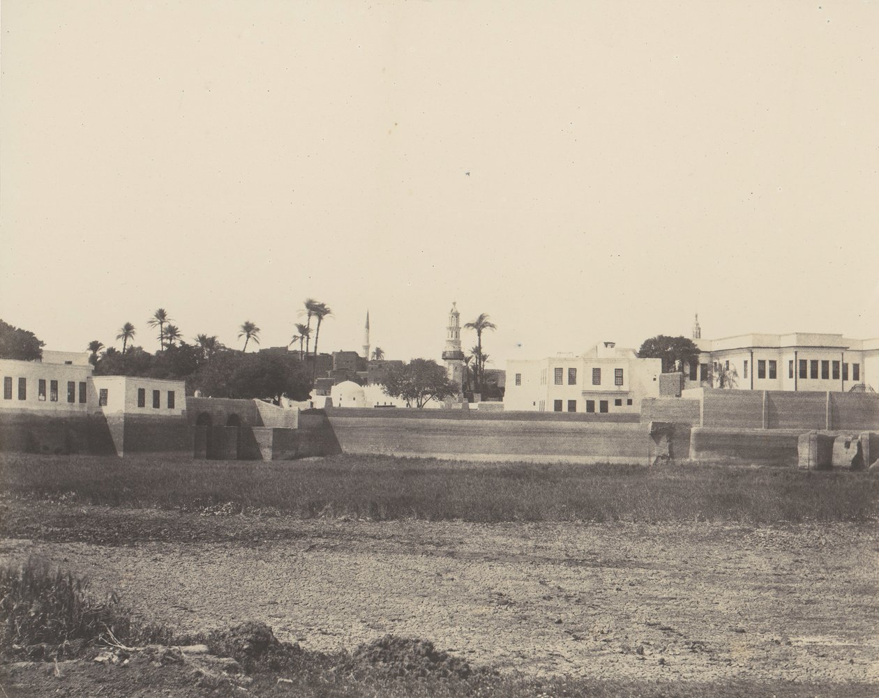 Syout, Constructions Modernes - le Divan, etc., 1851-52, impresso em 1853-54. de Félix Teynard