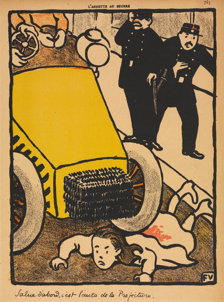 Crimes e Castigos VI, 763: Saudação em Primeiro Lugar de Félix Vallotton