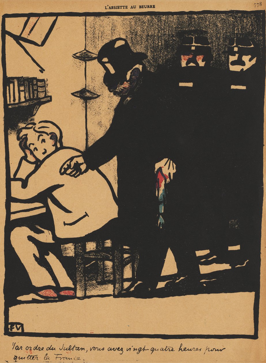 Crimes e Castigos XXI, 778: Por ordem do Sultão de Félix Vallotton