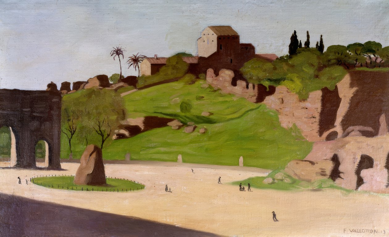 Fórum Romano de Félix Vallotton