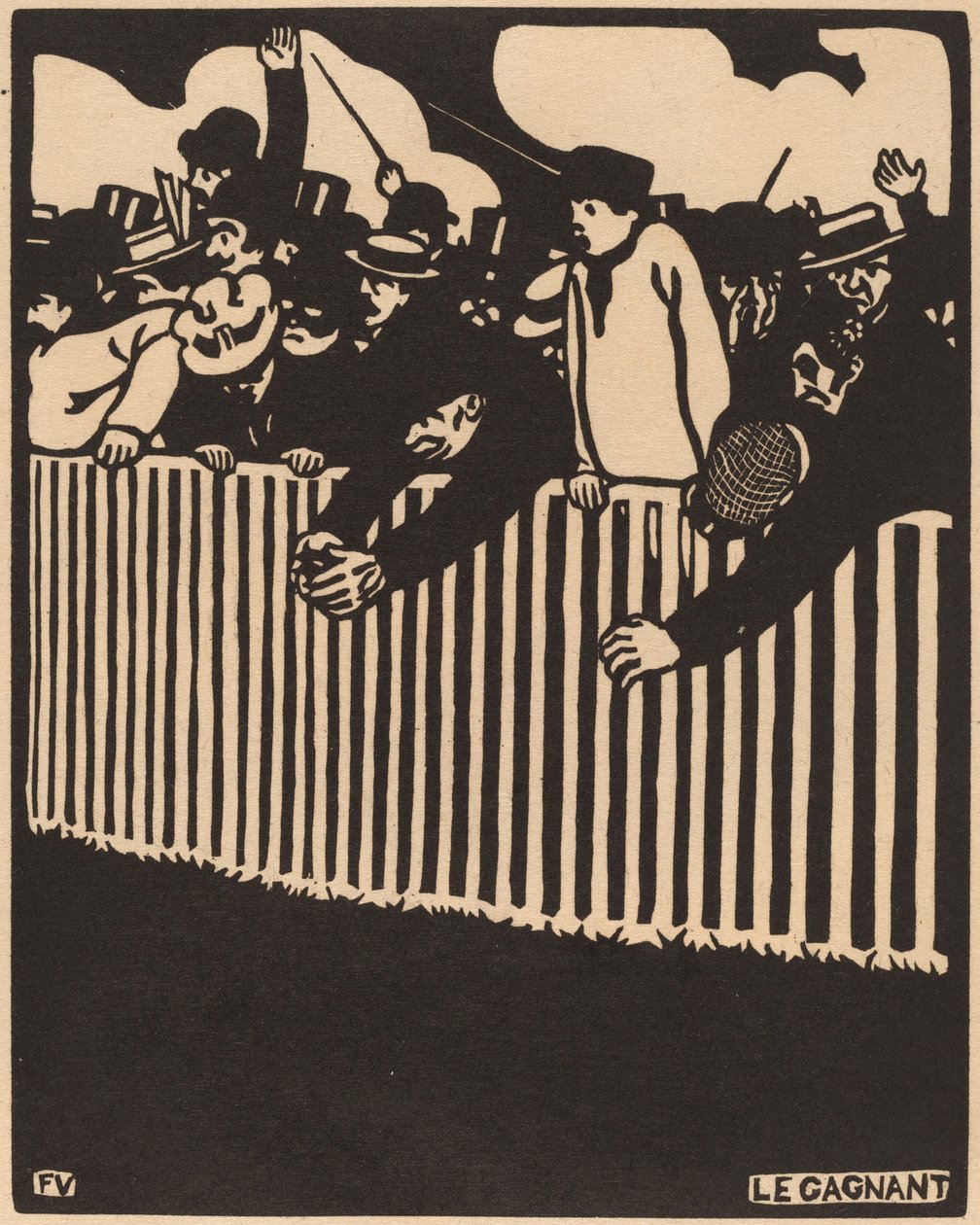 Le Gagnant (O Vencedor) de Félix Vallotton