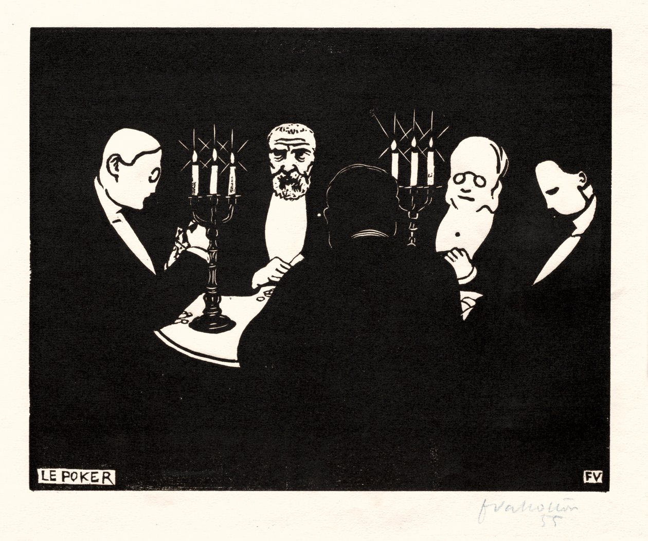 Pôquer de Félix Vallotton