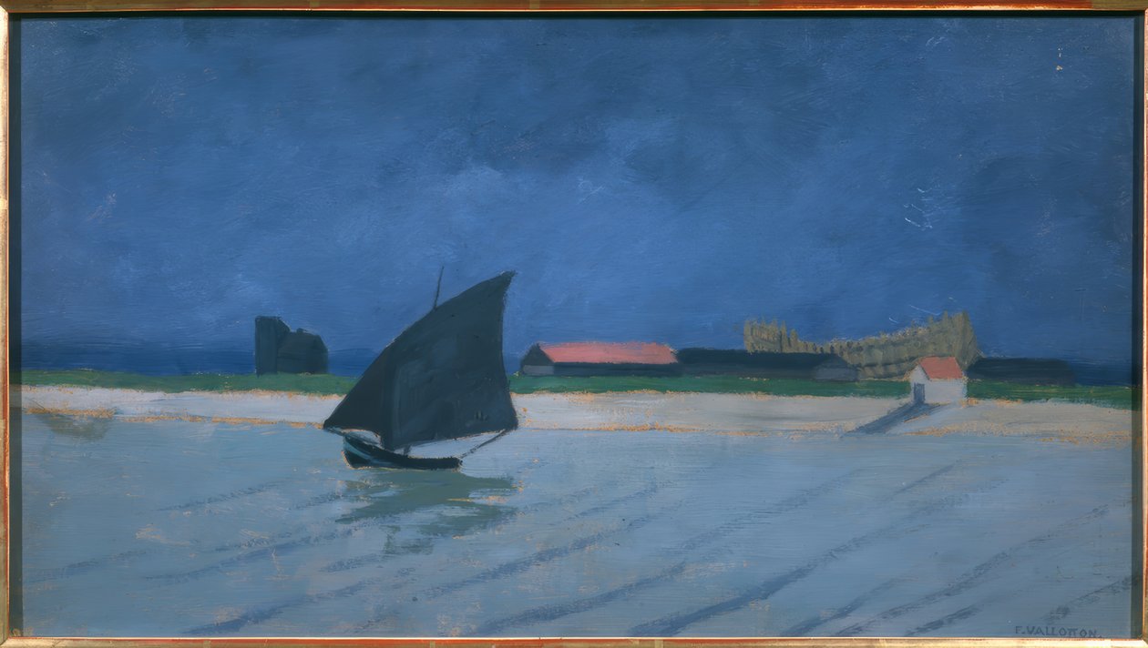 Paisagem marítima de Félix Vallotton