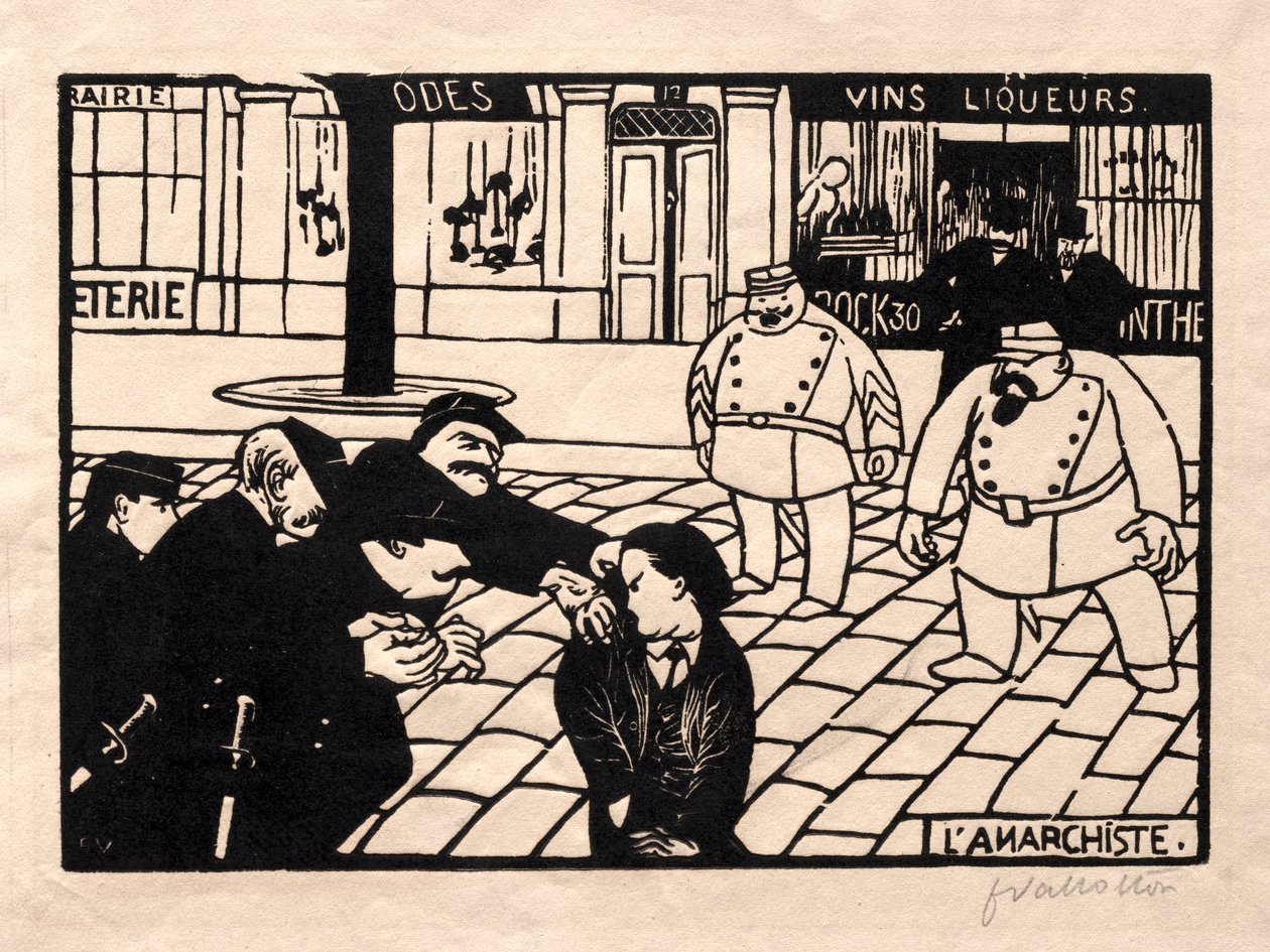 O Anarquista de Félix Vallotton