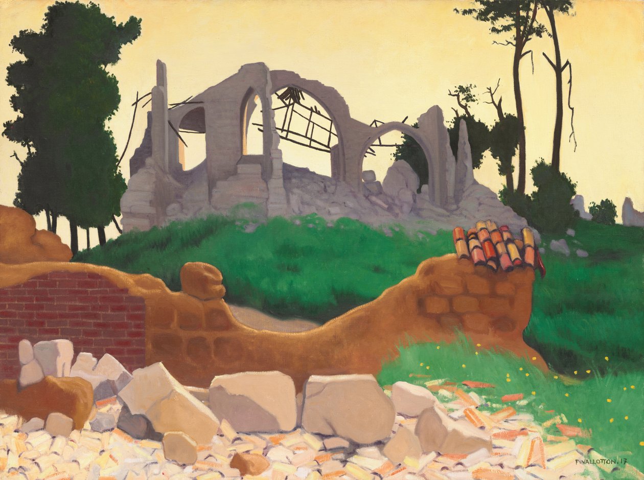 A Igreja de Souain de Félix Vallotton